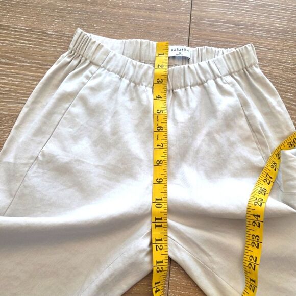 Artiza Babaton Women's Linen Cotton Blend Jogger Pants Pull On Light Tan Size XS - Picture 8 of 9